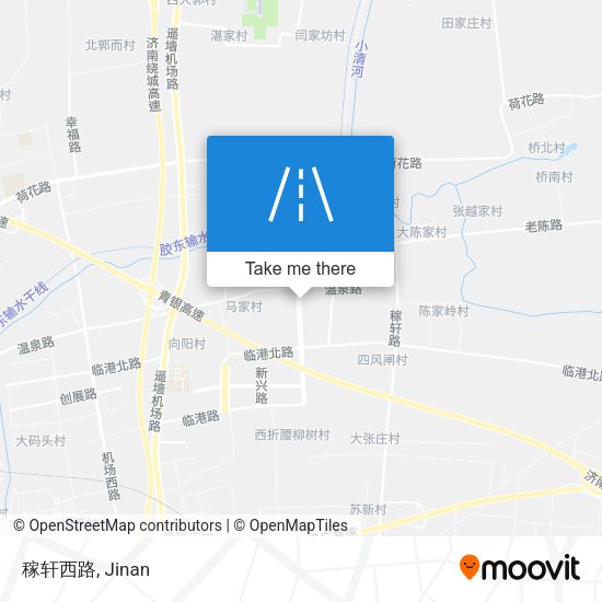 稼轩西路 map