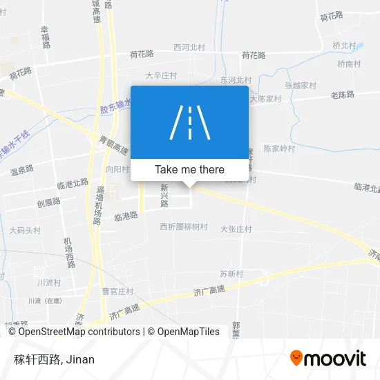 稼轩西路 map