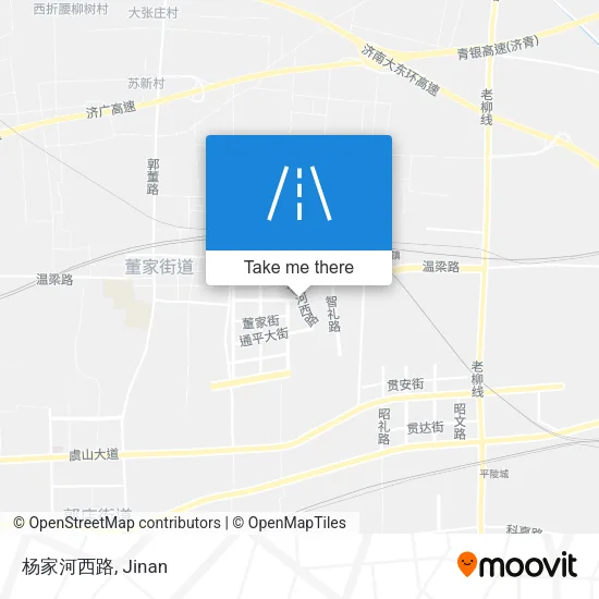 杨家河西路 map