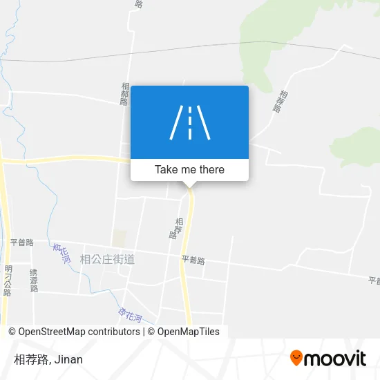 相荐路 map