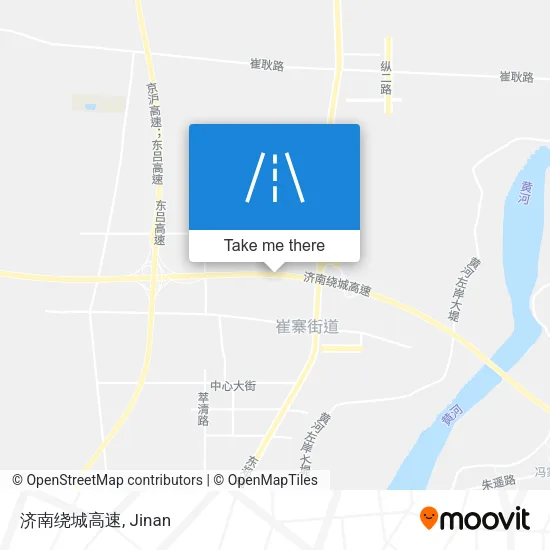 济南绕城高速 map