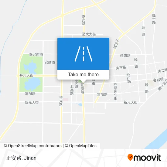 正安路 map