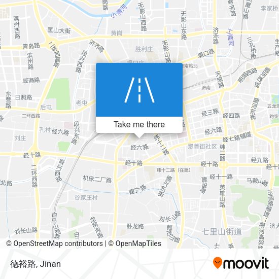 德裕路 map