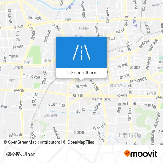 德裕路 map