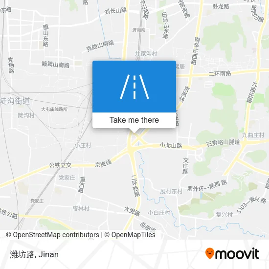 潍坊路 map