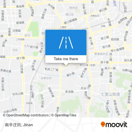 南辛庄街 map