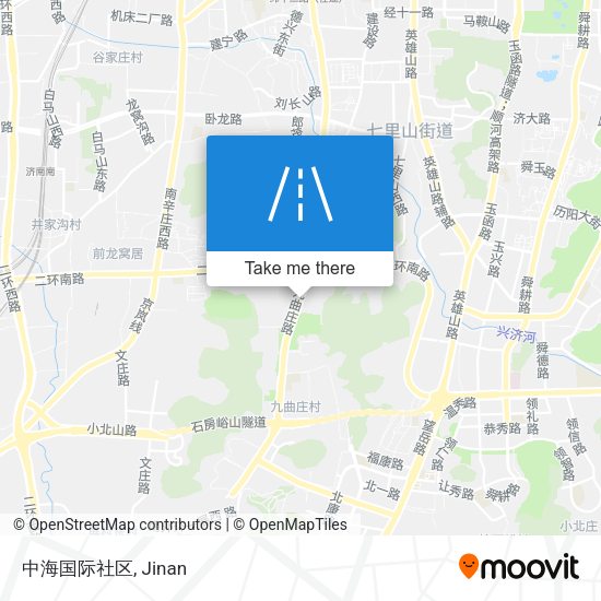 中海国际社区 map
