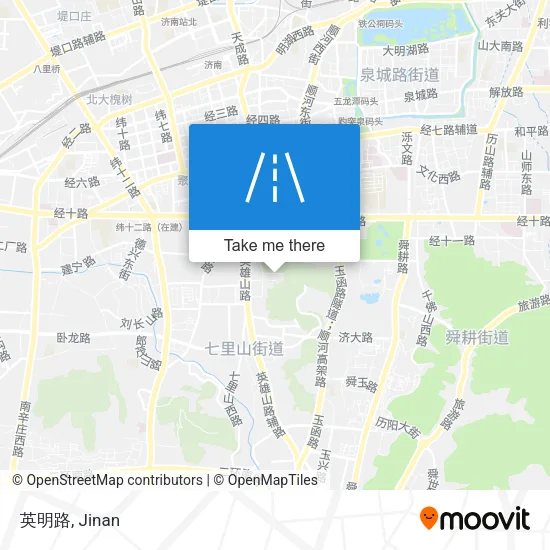 英明路 map