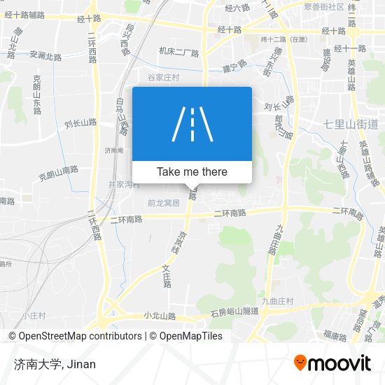 济南大学 map