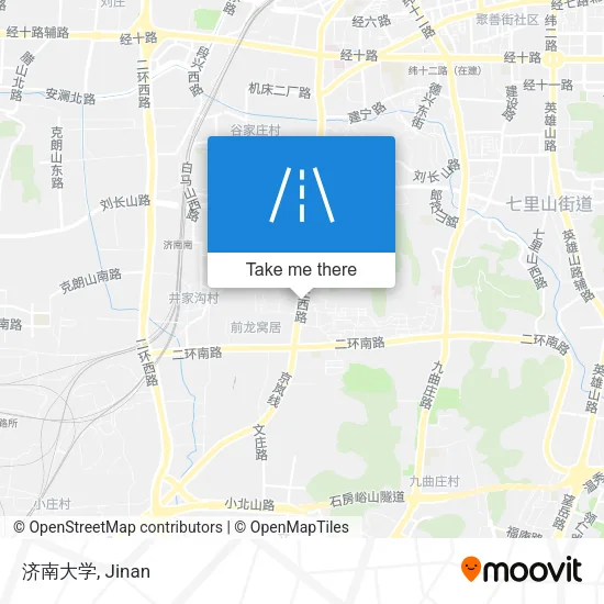 济南大学 map