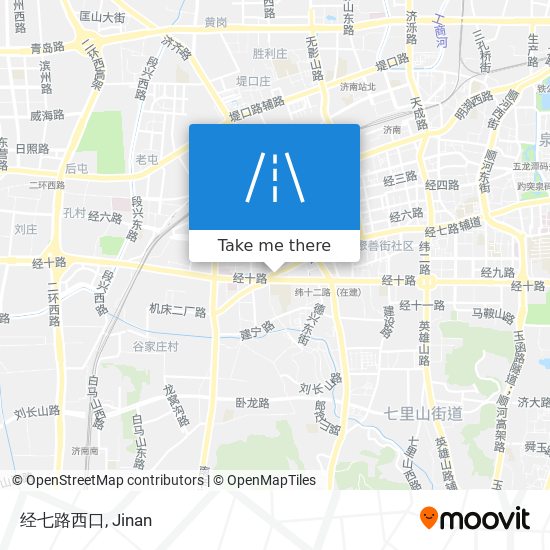 经七路西口 map