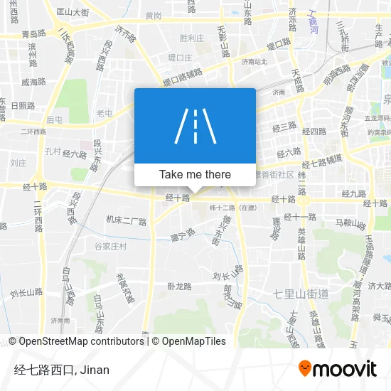 经七路西口 map