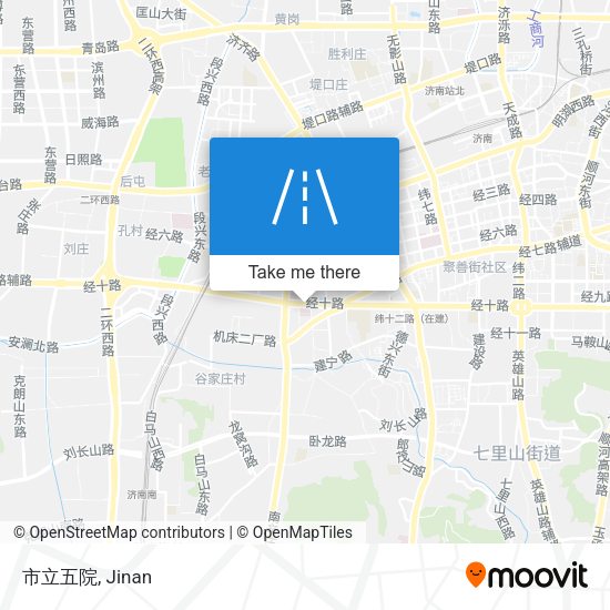 市立五院 map