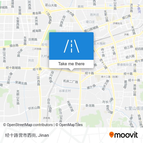 经十路营市西街 map