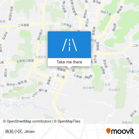 南苑小区 map