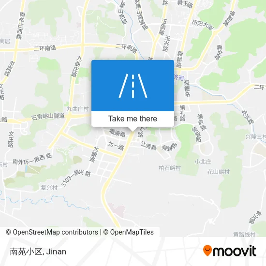 南苑小区 map