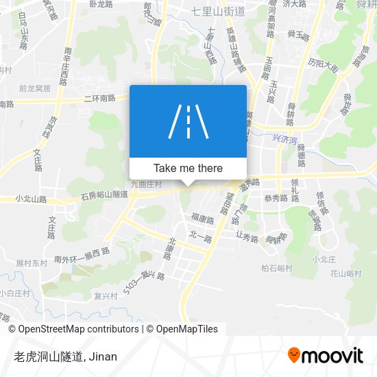 老虎洞山隧道 map