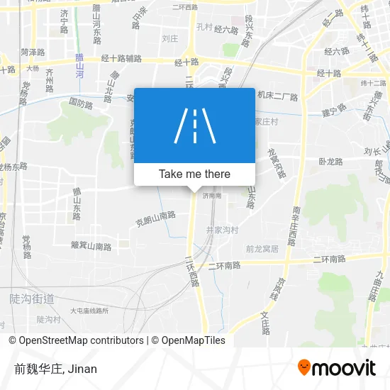 前魏华庄 map