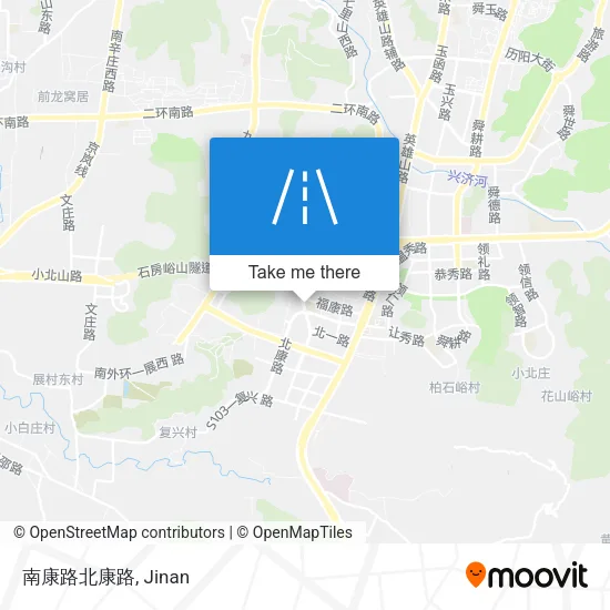 南康路北康路 map