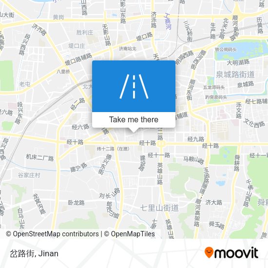 岔路街 map