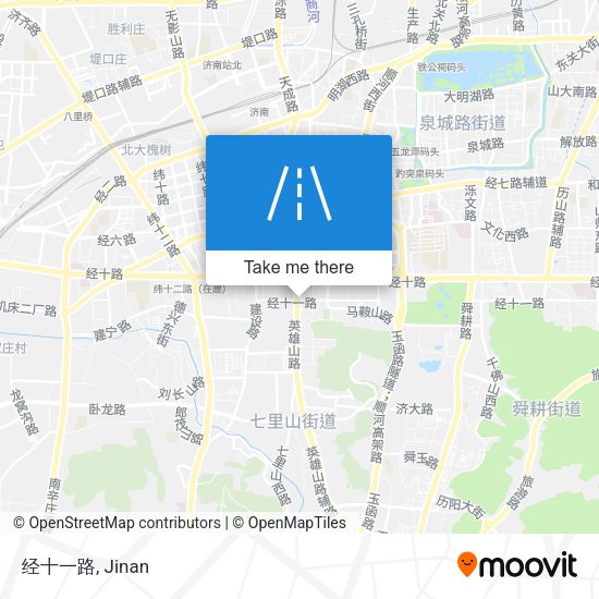 经十一路 map