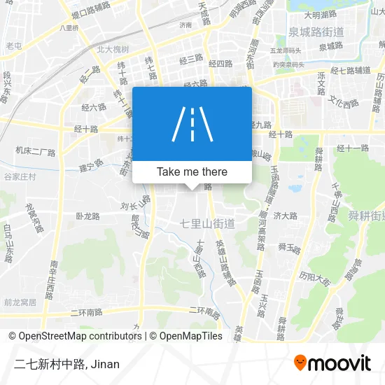 二七新村中路 map