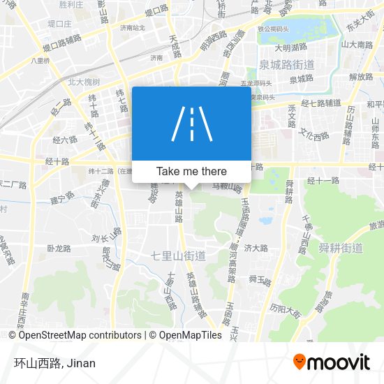 环山西路 map