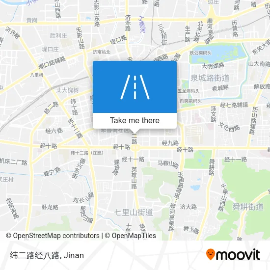 纬二路经八路 map