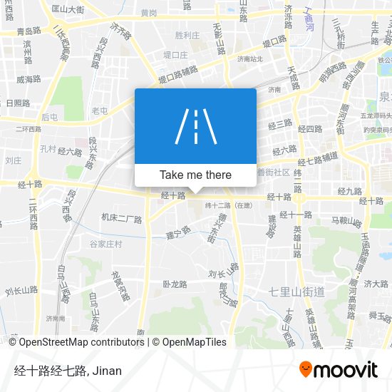 经十路经七路 map