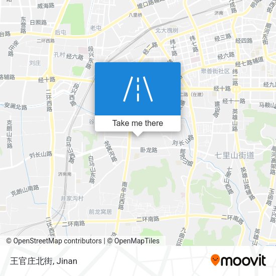 王官庄北街 map