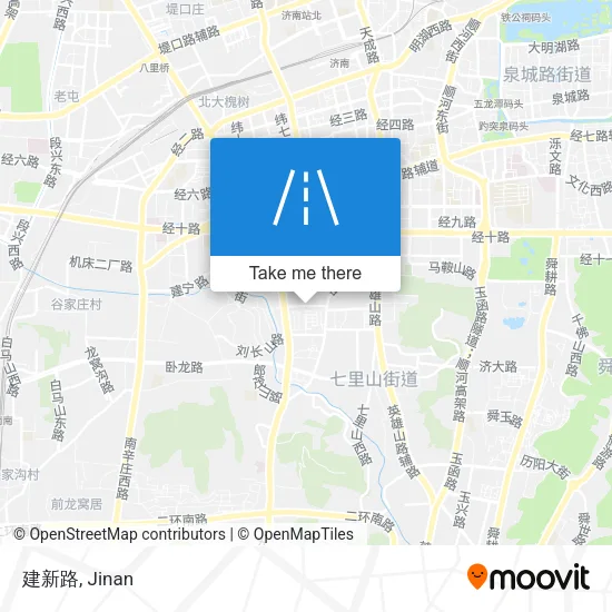 建新路 map