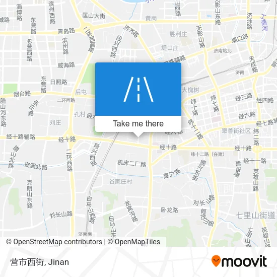 营市西街 map