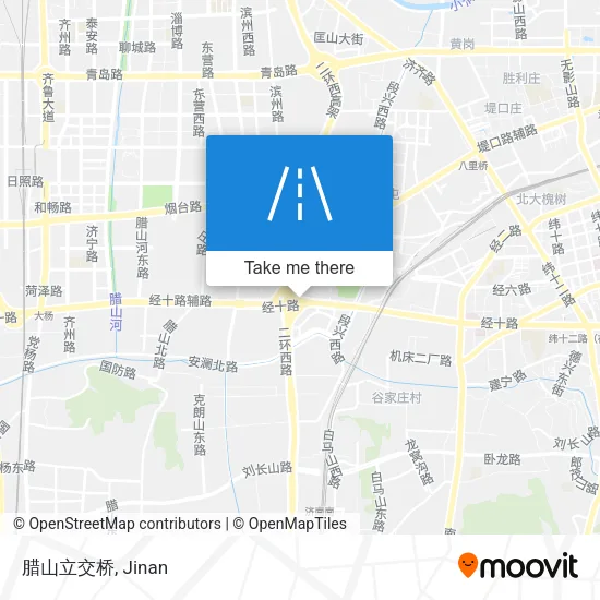 腊山立交桥 map