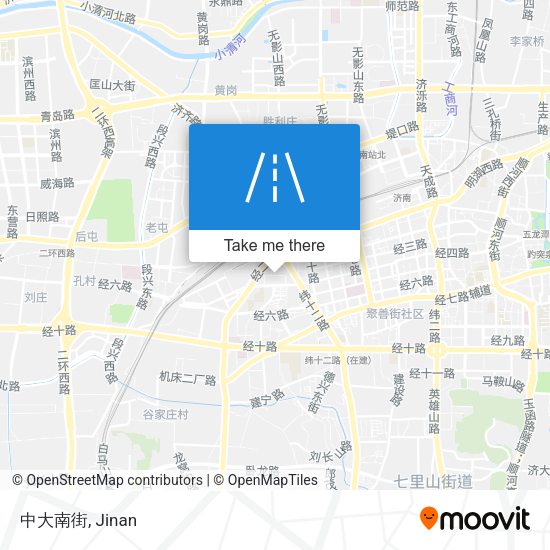中大南街 map