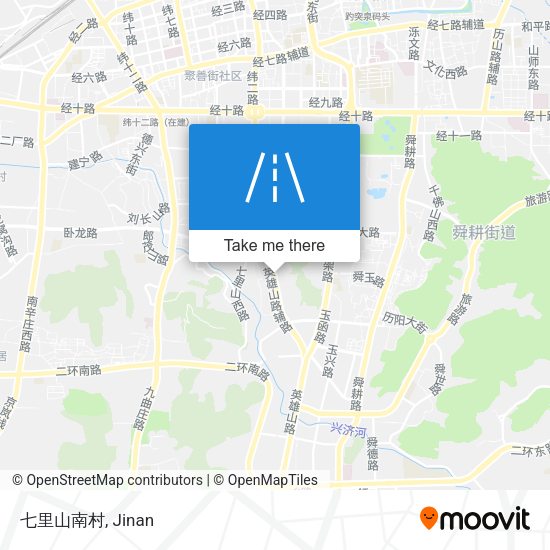 七里山南村 map
