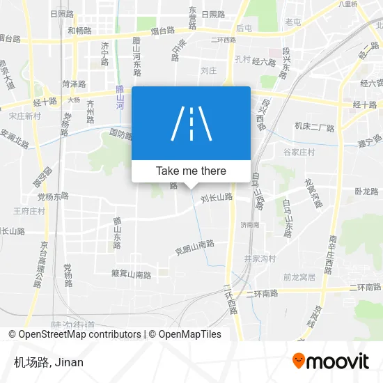 机场路 map