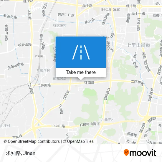 求知路 map