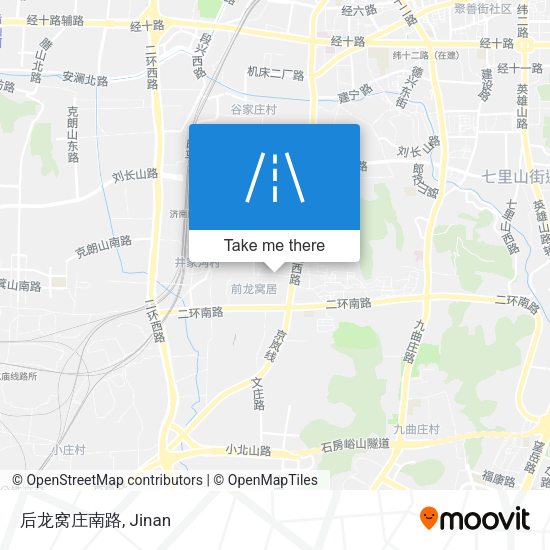 后龙窝庄南路 map
