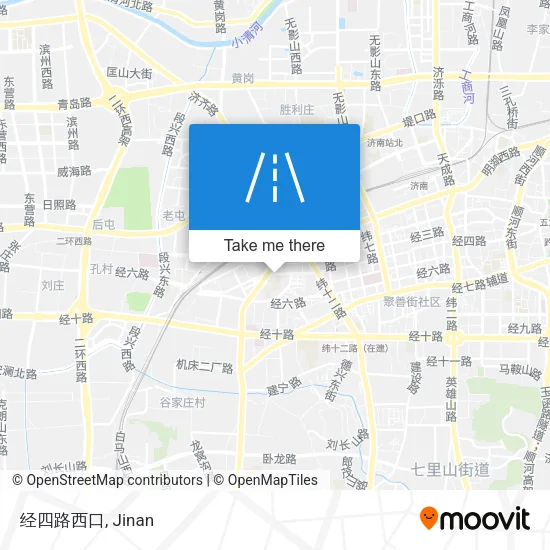 经四路西口 map