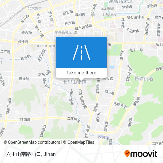 六里山南路西口 map