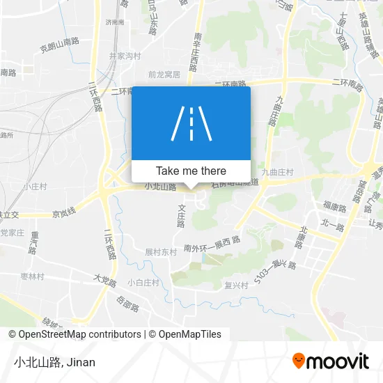 小北山路 map