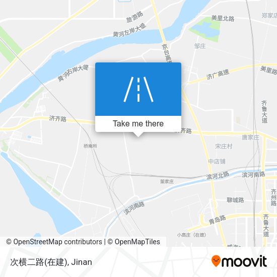 次横二路(在建) map