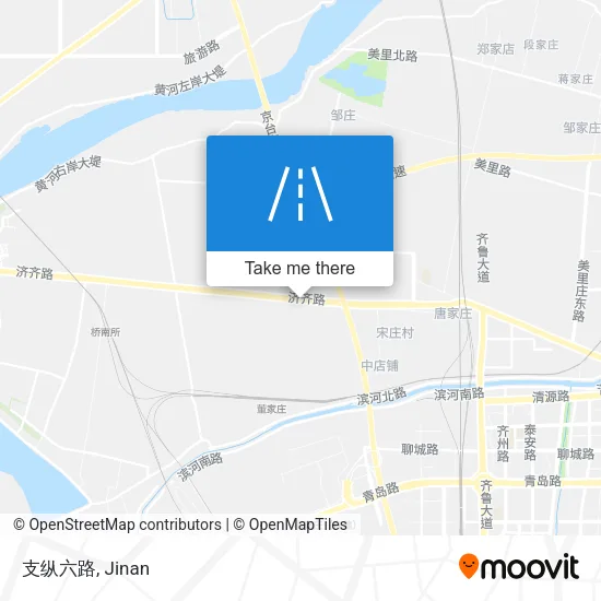 支纵六路 map