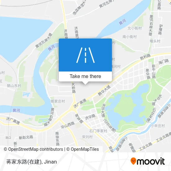 蒋家东路(在建) map