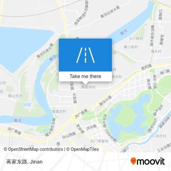 蒋家东路 map