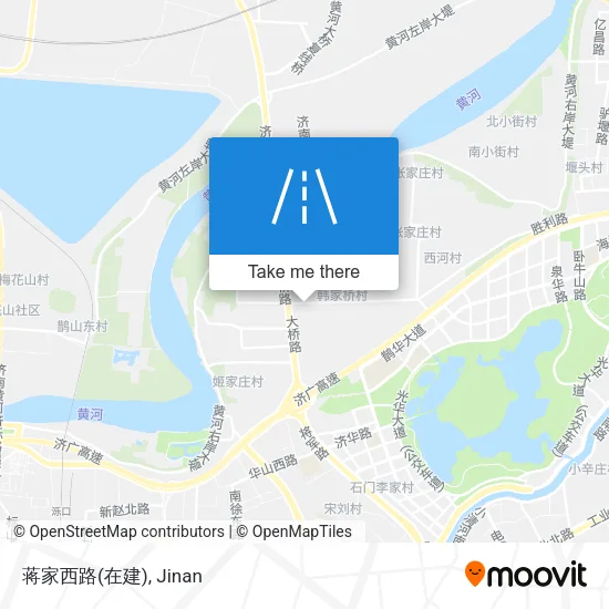 蒋家西路(在建) map