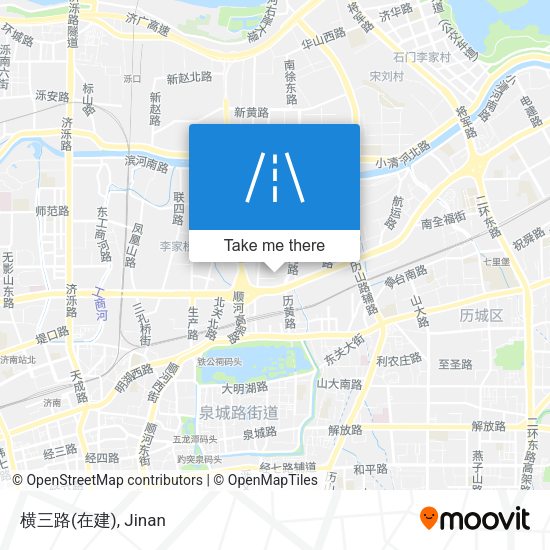 横三路(在建) map