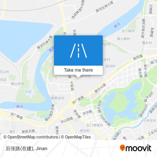后张路(在建) map