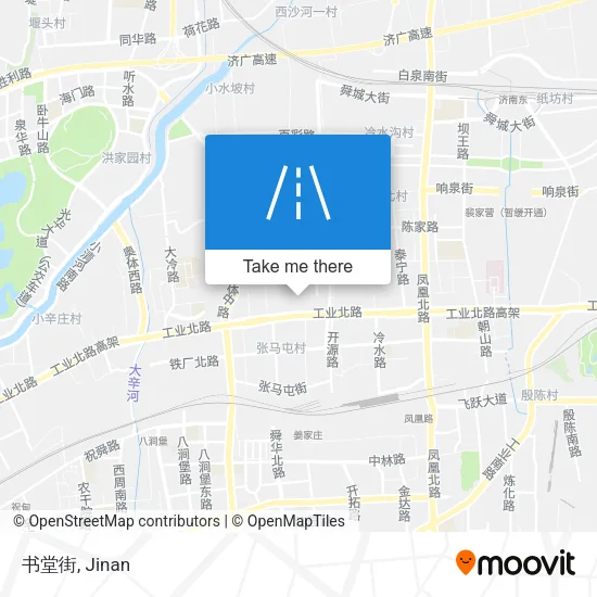 书堂街 map