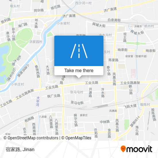 宿家路 map